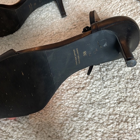 Le Château Leather Heels - Picture 5 of 7